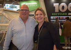 Joachim Keus with Ridder and Eelkje Pulley with HortiDaily